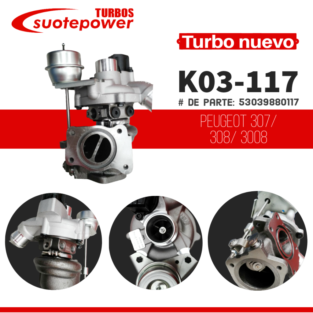 turbo 53039880117 peugeot