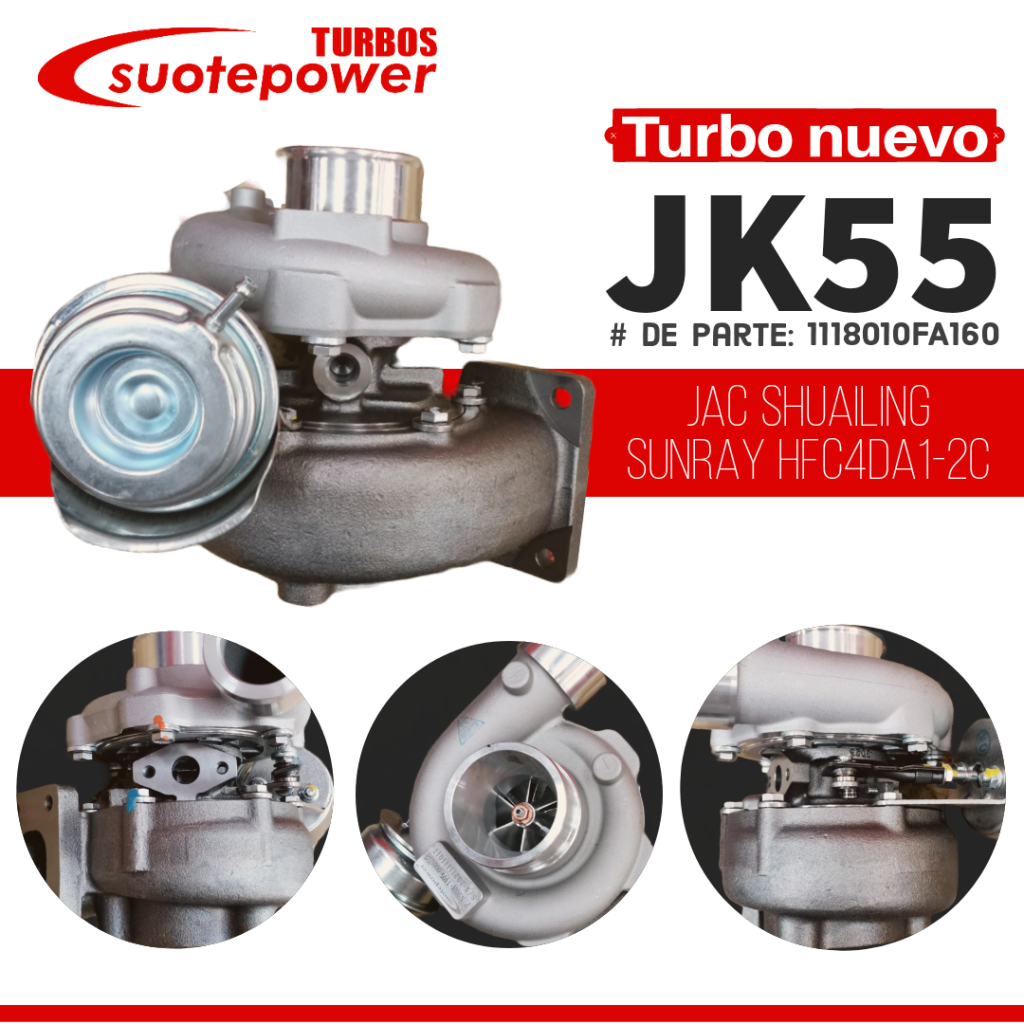 turbo 1118010fa160 jac
